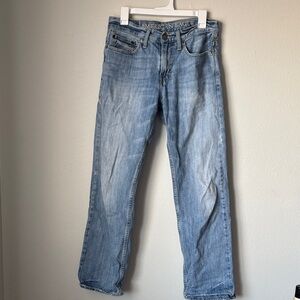 American Eagle Outfitters Light Blue Straight Jeans